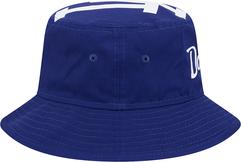 New Era Bucket MLB Team Script Los Angeles Dodgers