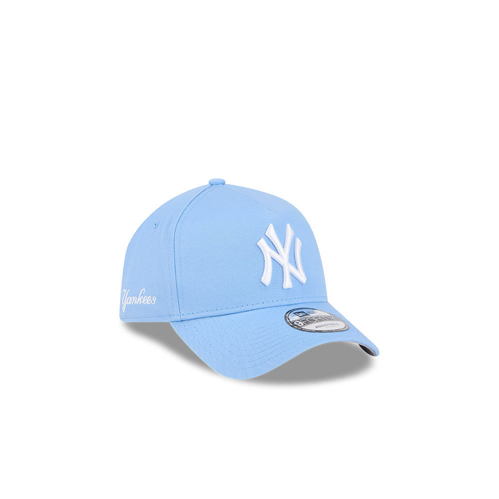 New Era Toddler 9Forty A Frame MLB Spring Mix New York Yankees Sky Blue Flex Back