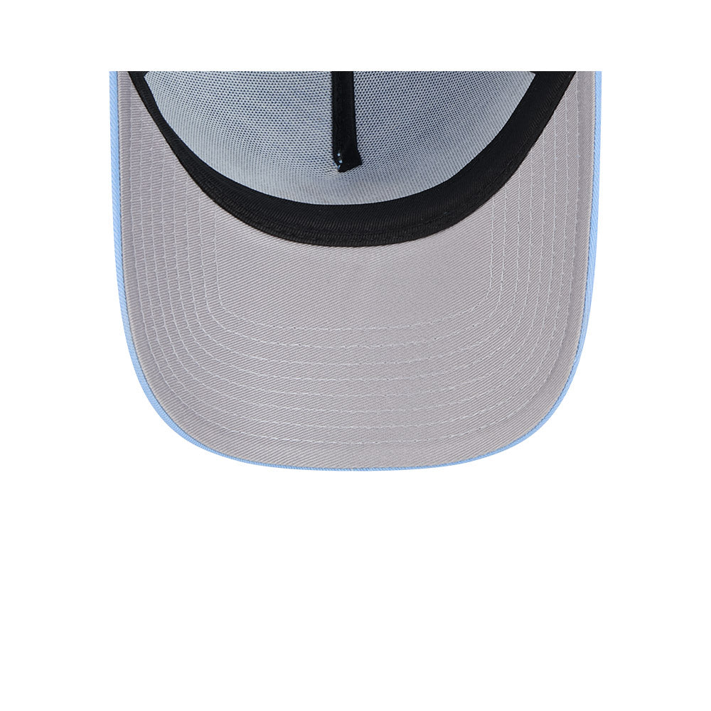 New Era Youth 9Forty A Frame MLB Spring Mix New York Yankees Sky Blue Adjustable