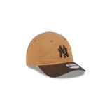 New Era Toddler 9Forty MLB 2 Shade Wash New York Yankees Wheat