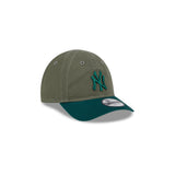New Era Toddler 9Forty MLB 2 Shade Wash New York Yankees Olive