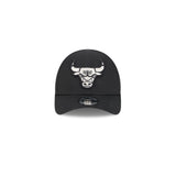 New Era Toddler 9Forty NBA Black Metallic Chicago Bulls