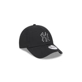 New Era Youth 9Forty MLB Black Metallic New York Yankees