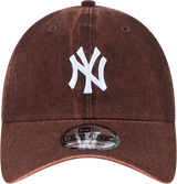 New Era 9Twenty MLB Snow Wash New York Yankees Burnt Wood