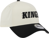 New Era 9Forty A-Frame NHL Team Script Los Angeles Kings Chrome White/Black