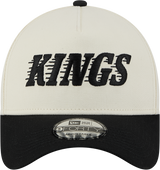 New Era 9Forty A-Frame NHL Team Script Los Angeles Kings Chrome White/Black