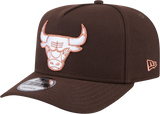 New Era 9Fifty A-Frame NBA Burnt Wood Chicago Bulls