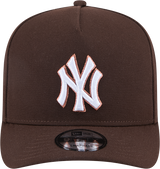 New Era 9Fifty A-Frame MLB Burnt Wood New York Yankees