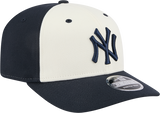 New Era 9Seventy MLB Chrome White Front New York Yankees