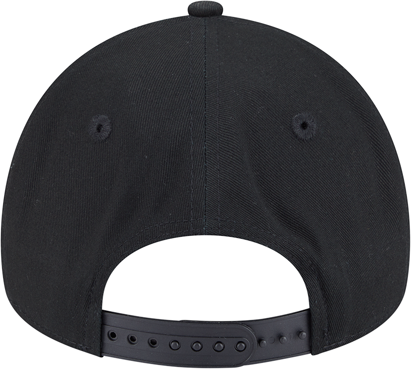 New Era 9Forty A-Frame Rugby Union All Blacks Black/Metallic Silver