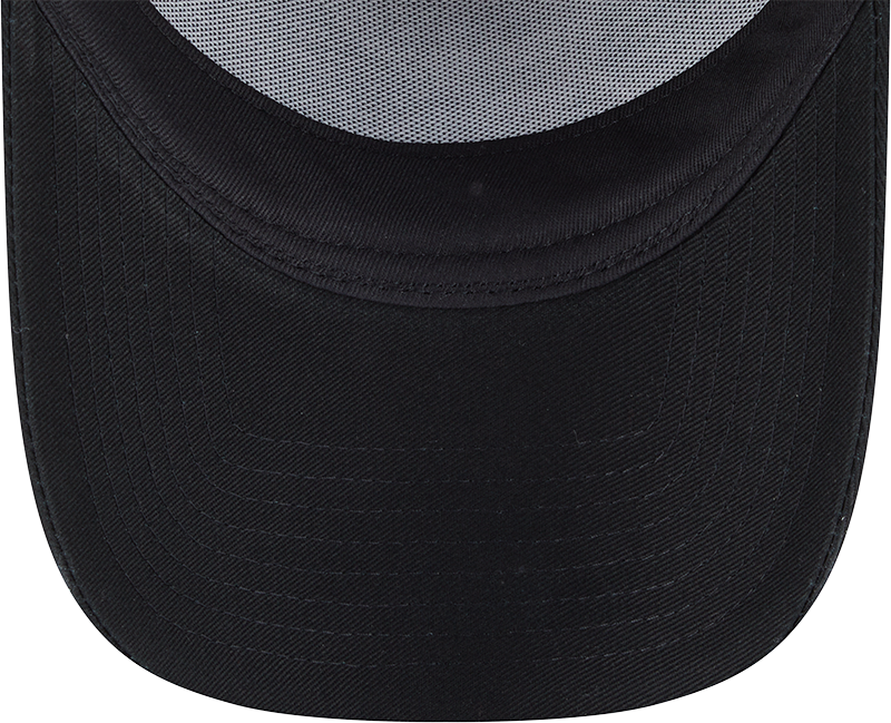 New Era 9Forty A-Frame Rugby Union All Blacks Black/Metallic Silver