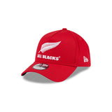New Era 9Forty A-Frame Rugby Union All Blacks Scarlet/White