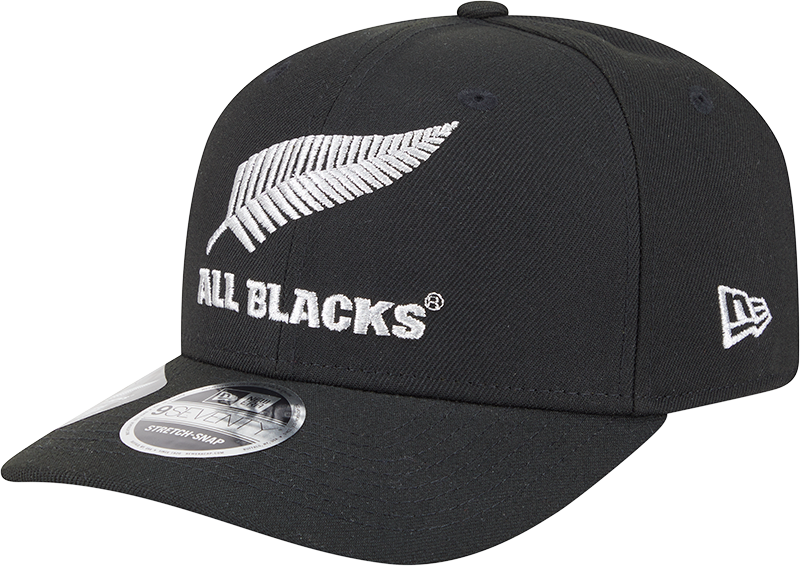 New Era 9Seventy Rugby Union All Blacks Black/Metallic Silver