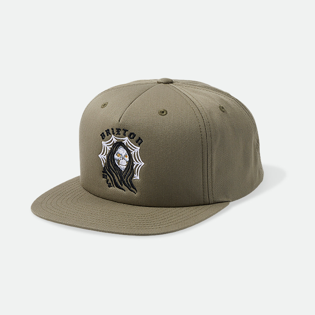 Brixton Reaper MP Snapback Olive Surplus