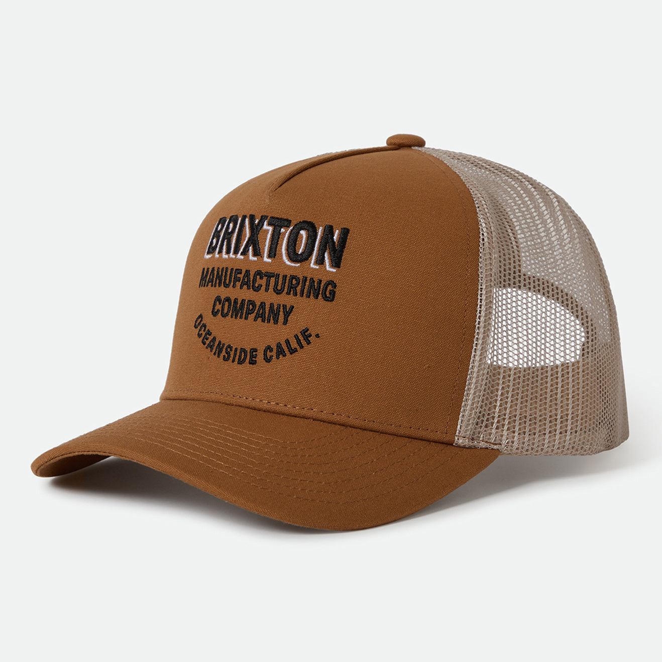 Brixton Redoubt C NP MP Trucker Hat Washed Copper/Sand