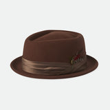 Brixton Stout Pork Pie Sepia/Bronze