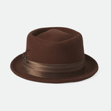 Brixton Stout Pork Pie Sepia/Bronze