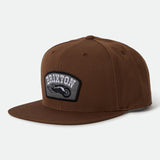 Brixton Toller MP Snapback Pinecone Brown