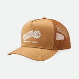 Brixton Wrench C NP MP Trucker Snapback Copper/Copper