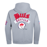 Pro Standard NFL Best Of Drop Shoulder Hoodie Buffalo Bills Dark Heather Grey