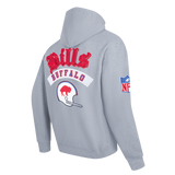 Pro Standard NFL Best Of Drop Shoulder Hoodie Buffalo Bills Dark Heather Grey