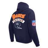 Pro Standard NFL Best Of Drop Shoulder Hoodie Chicago Bears Midnight Navy