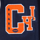 Pro Standard NFL Best Of Wool Varsity Jacket Chicago Bears Midnight Navy/Orange