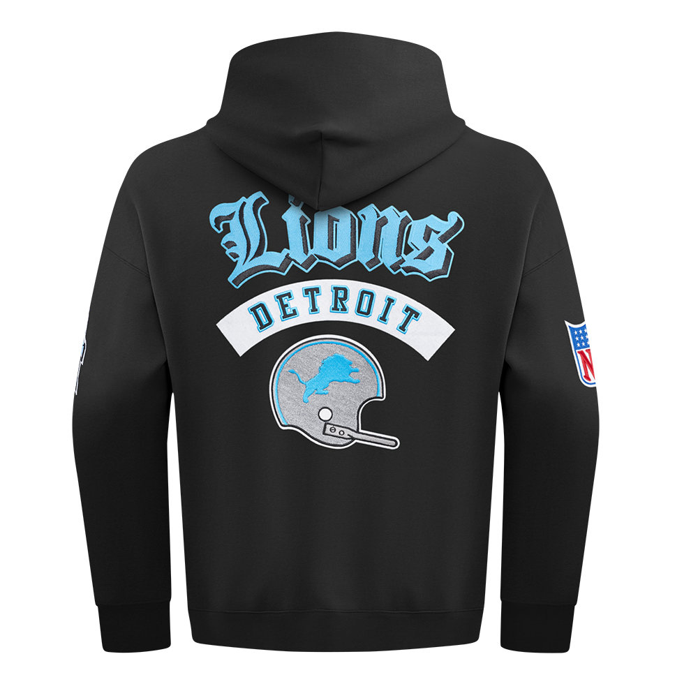 Pro Standard NFL Best Of Drop Shoulder Hoodie Detroit Lions Black