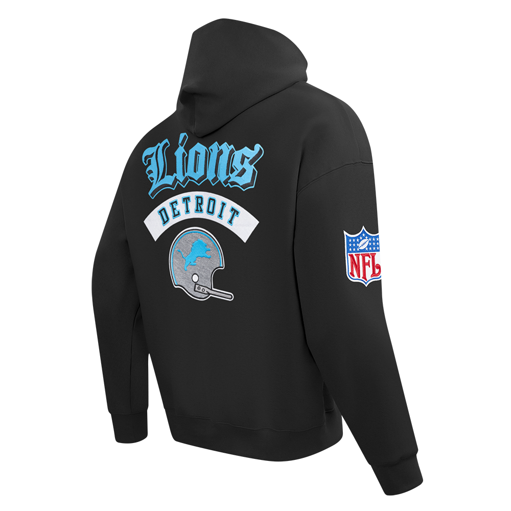 Pro Standard NFL Best Of Drop Shoulder Hoodie Detroit Lions Black