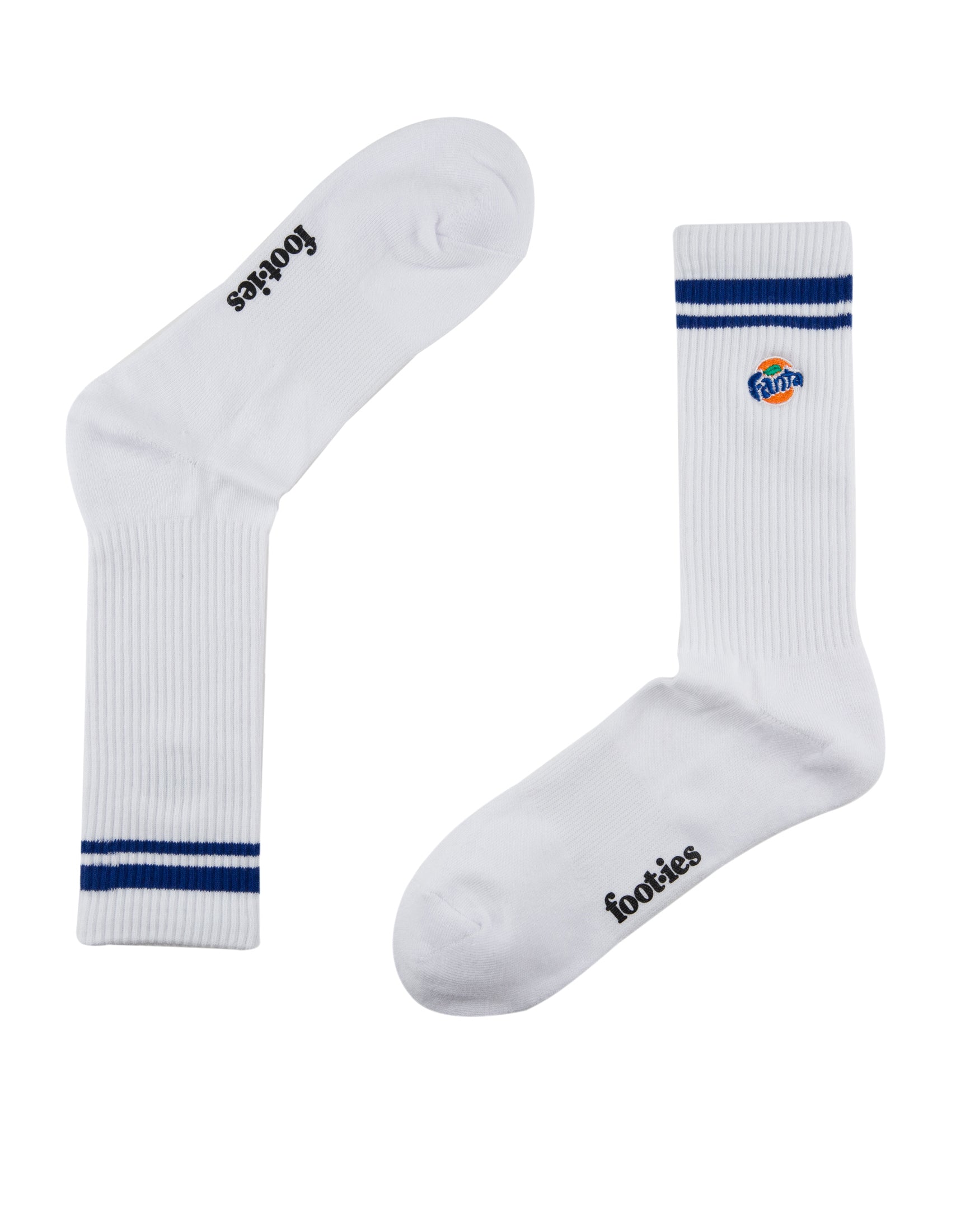 Foot-ies Fanta 2010s Logo Sneaker Sock 2 Pack