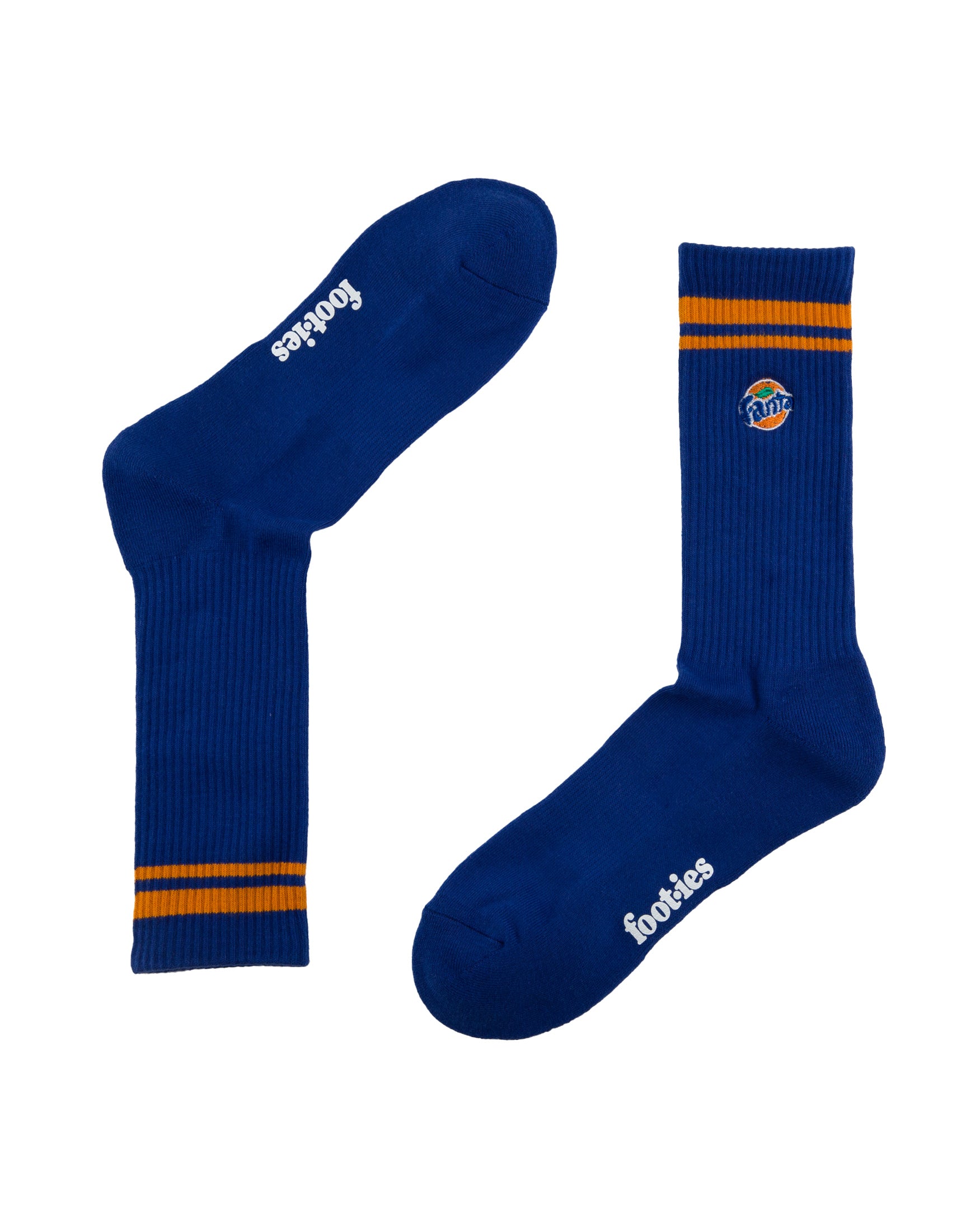 Foot-ies Fanta 2010s Logo Sneaker Sock 2 Pack