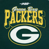 Pro Standard NFL Team Badge Wool Varsity Jacket Green Bay Packers Forest Green/White