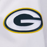 Pro Standard NFL Team Badge Wool Varsity Jacket Green Bay Packers Forest Green/White
