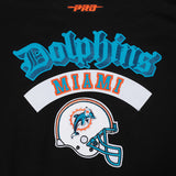 Pro Standard NFL Best Of Drop Shoulder Hoodie Miami Dolphins Black
