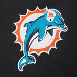 Pro Standard NFL Best Of Wool Varsity Jacket Miami Dolphins Black/White
