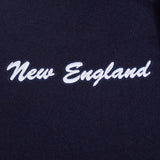 Pro Standard NFL Team Badge Wool Varsity Jacket New England Patriots Midnight Navy/Red