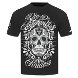Pro Standard NFL Eternal Skull Drop Shoulder Tee Las Vegas Raiders Black