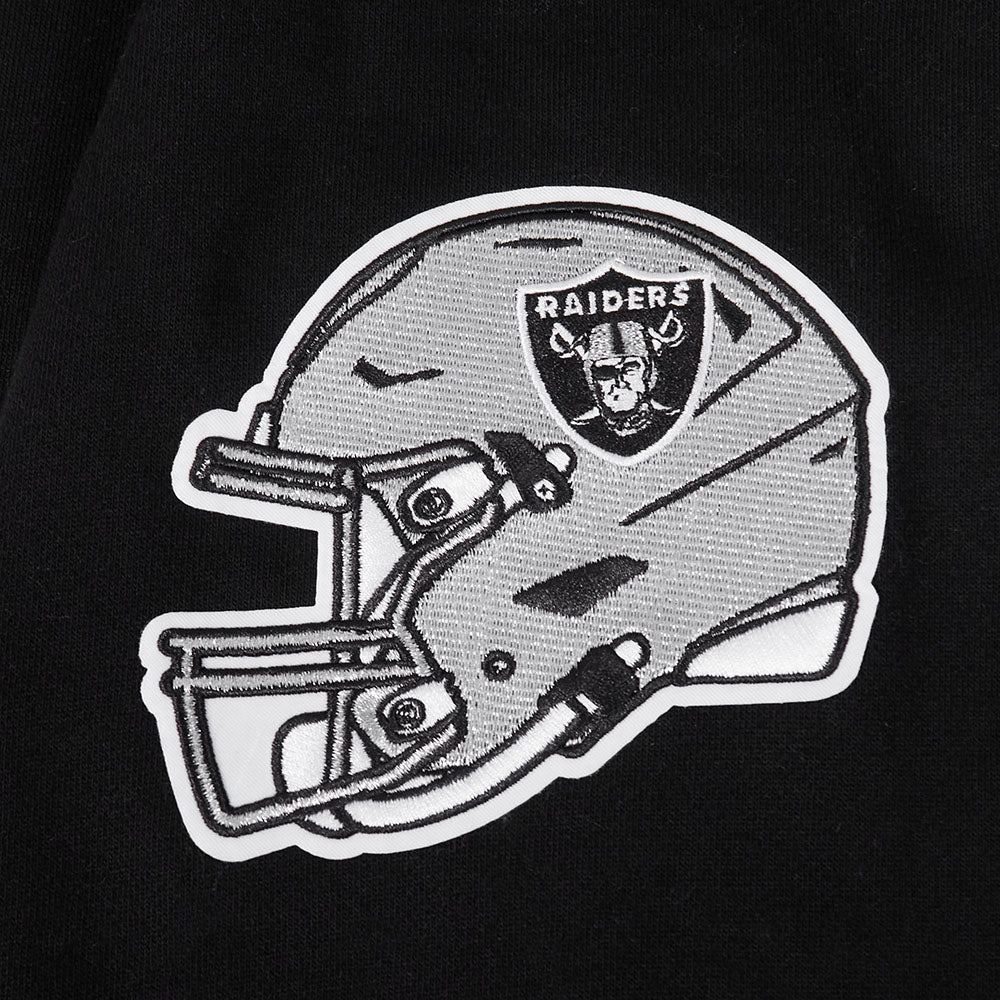 Pro Standard NFL Eternal Skull Drop Shoulder Hoodie Las Vegas Raiders Black