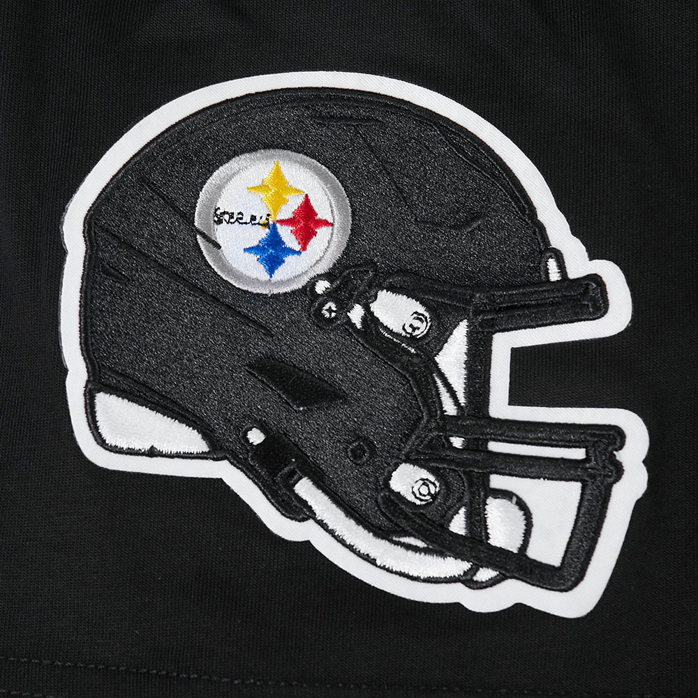 Pro Standard NFL Eternal Skull Drop Shoulder Tee Pittsburgh Steelers Black