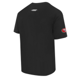 Pro Standard NFL Eternal Skull Drop Shoulder Tee San Francisco 49ers Black