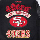 Pro Standard NFL Best Of Wool Varsity Jacket San Francisco 49ers Black/Red
