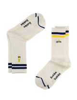 Foot-ies Corona Retro Sneaker Sock 2 Pack Cream