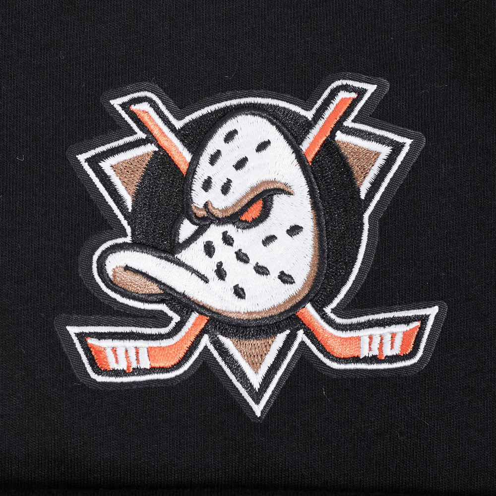 Pro Standard NHL Classic Icon Pro Drop Shoulder Tee Anaheim Ducks Black