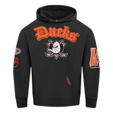 Pro Standard NHL Best Of Drop Shoulder Hoodie Anaheim Ducks Black
