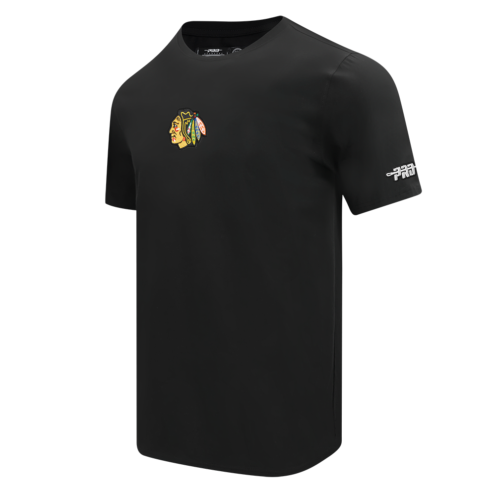Pro Standard NHL Classic Icon Pro Drop Shoulder Tee Chicago Blackhawks Black