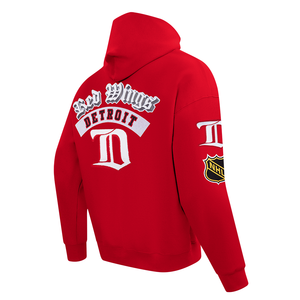 Pro Standard NHL Best Of Drop Shoulder Hoodie Detroit Red Wings Red