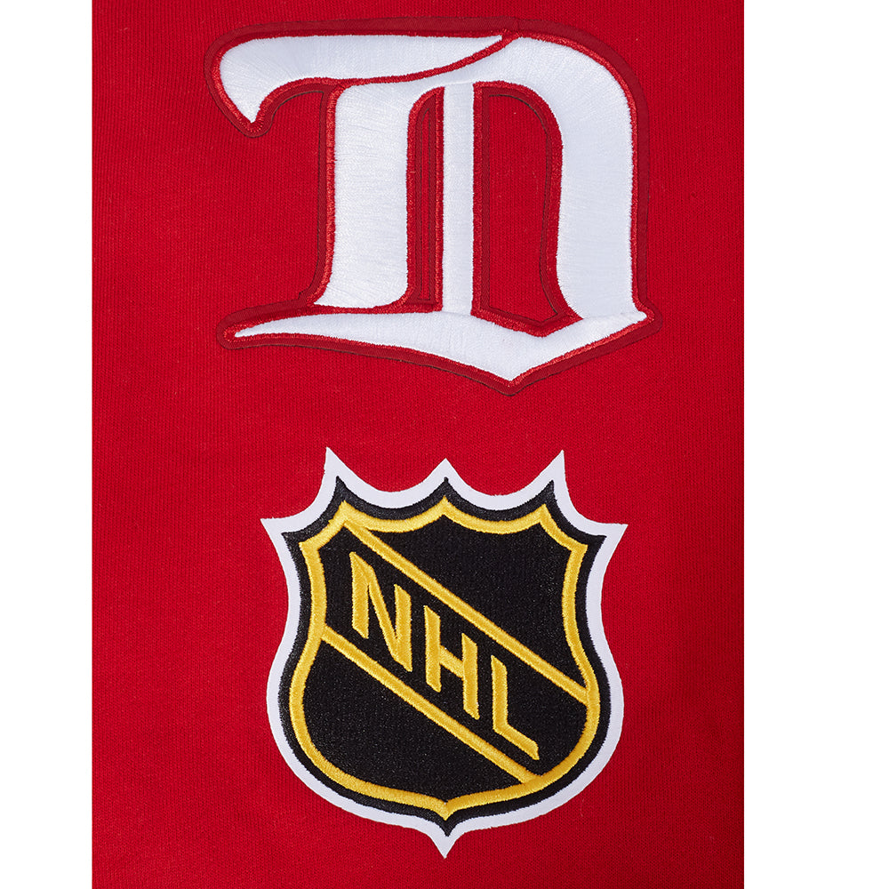 Pro Standard NHL Best Of Drop Shoulder Hoodie Detroit Red Wings Red