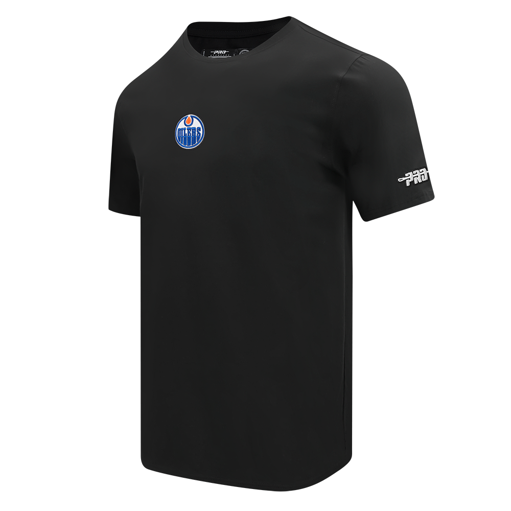 Pro Standard NHL Classic Icon Pro Drop Shoulder Tee Edmonton Oilers Black