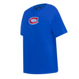 Pro Standard NHL City Signature Drop Shoulder Tee Monteal Canadiens Royal Blue