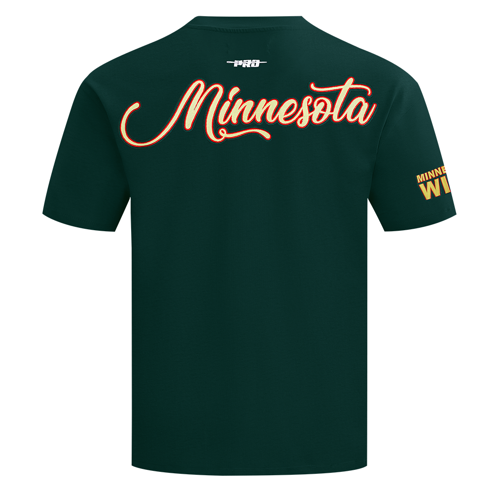Pro Standard NHL City Signature Drop Shoulder Tee Minnesota Wild Forest Green
